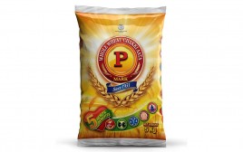 P Mark Whole Wheat Chakki Aata   Pack  5 kilogram